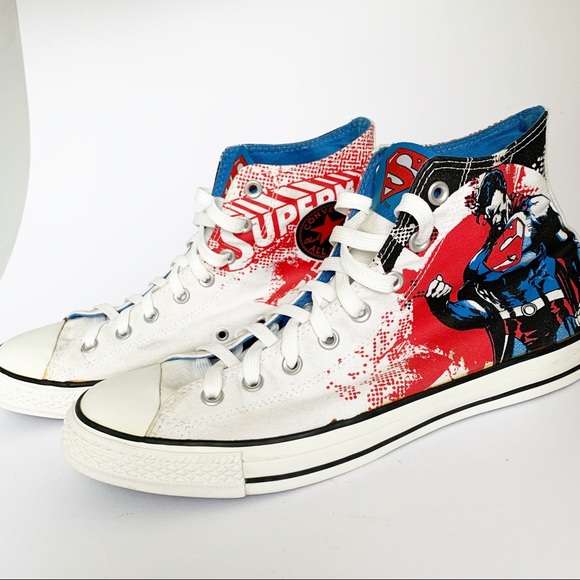 Converse Other - Converse X DC Comics Superman (RARE) Sz M11/W13